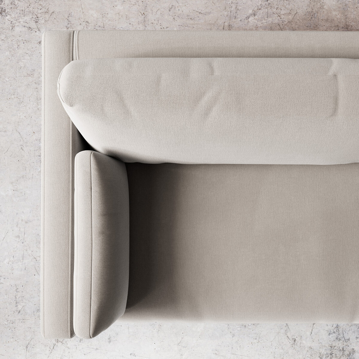 Alesund Crushed Velvet 2/3/4 Seater Sofa ecru , SWOON