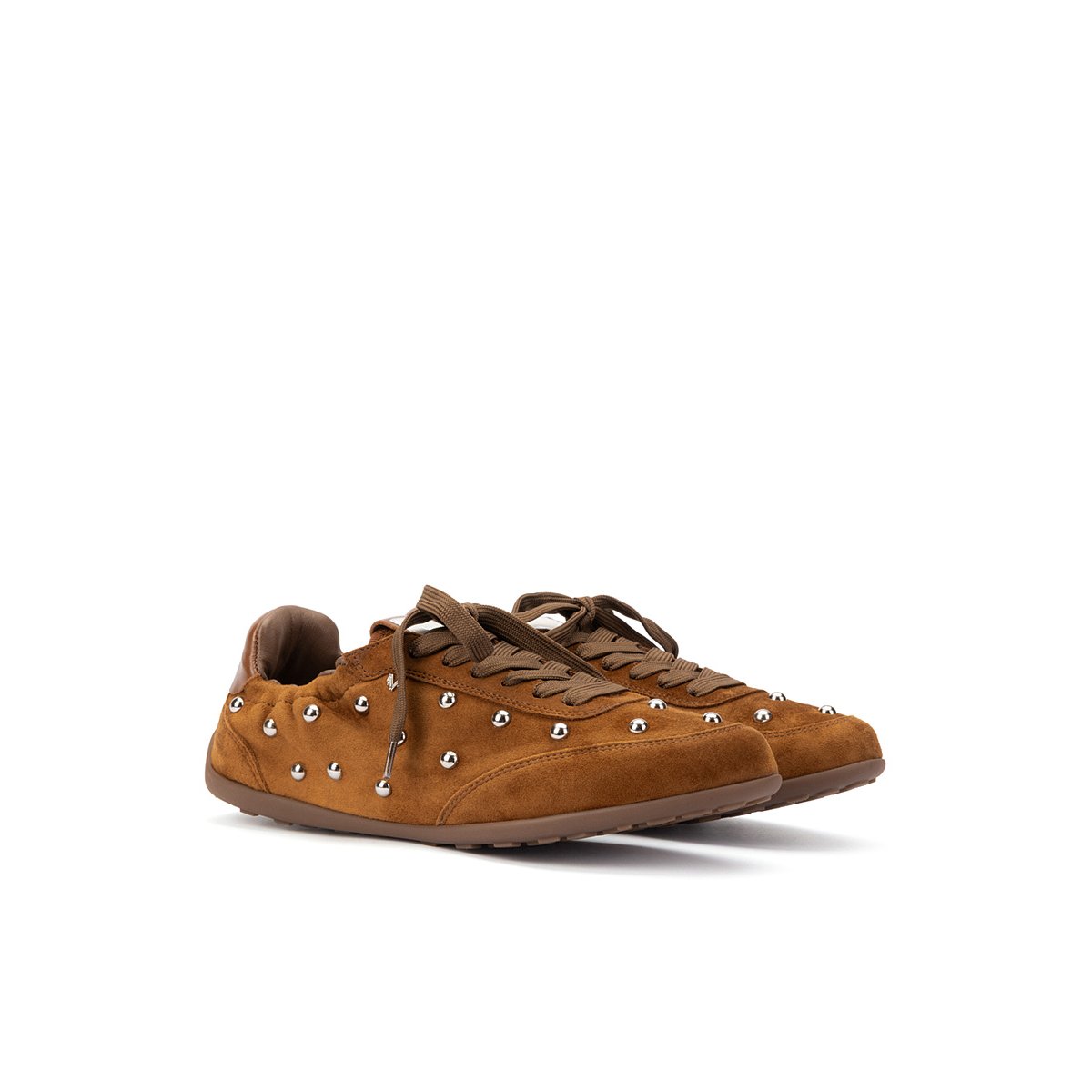 Baskets cuir Bellechase tabaco, MARTINELLI