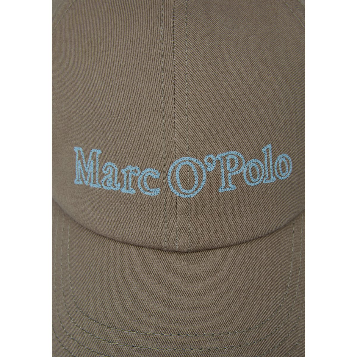 Casquette en twill de coton bio de haute qualité marron, MARC O'POLO