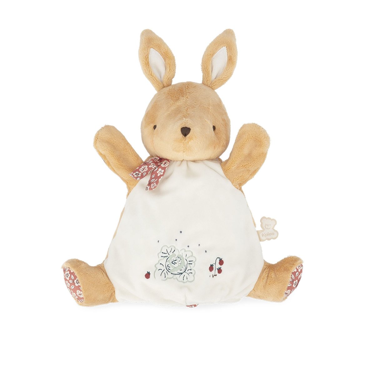Doudou marionnette Petit 24 cm marron, KALOO