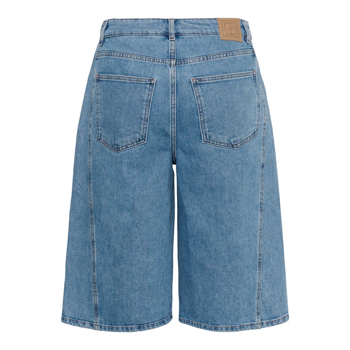 Shorts en jean bleu light blue denim, SOAKED IN LUXURY