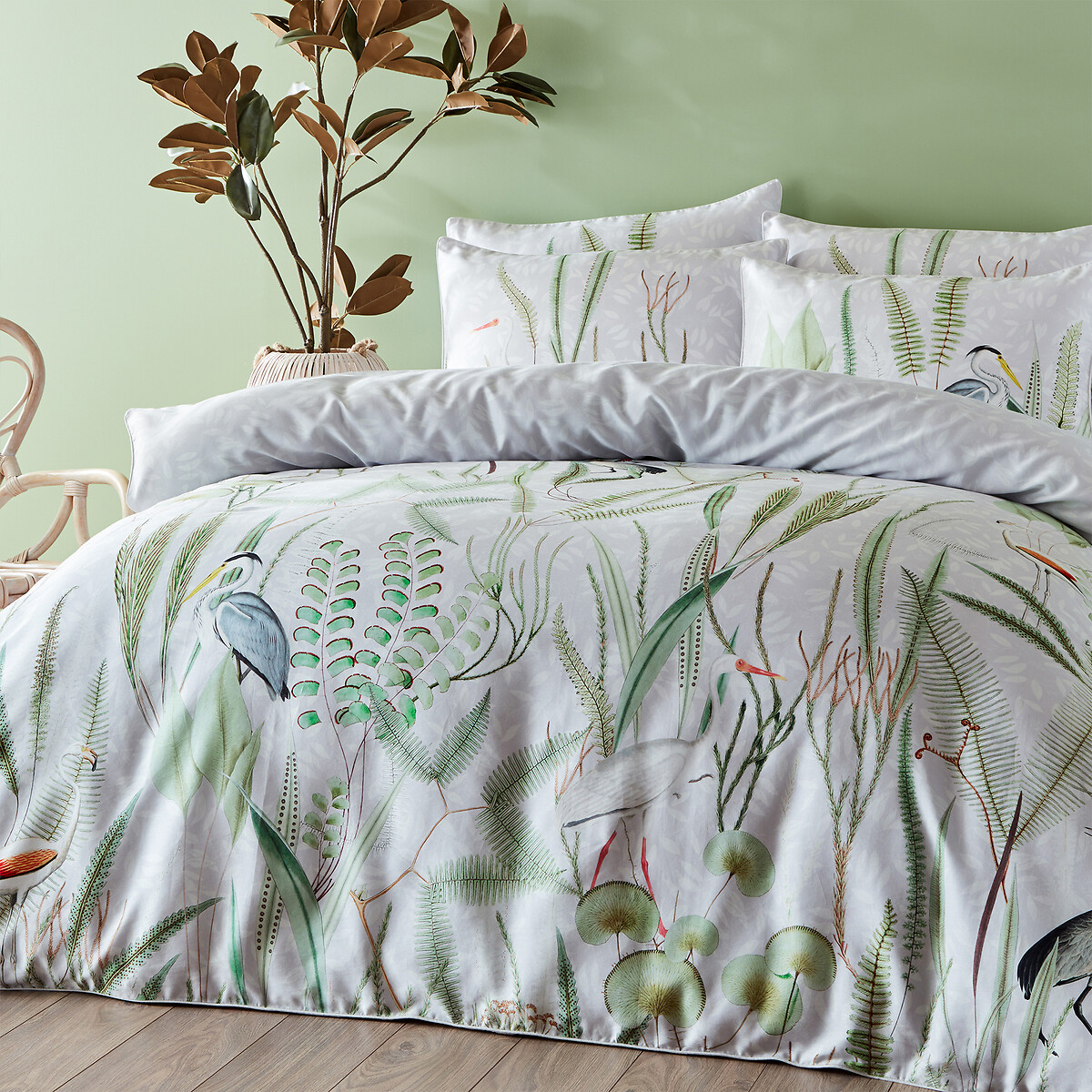 Aaliyah 100% Cotton Duvet Cover and Pillowcase Set multi-coloured, PAOLETTI
