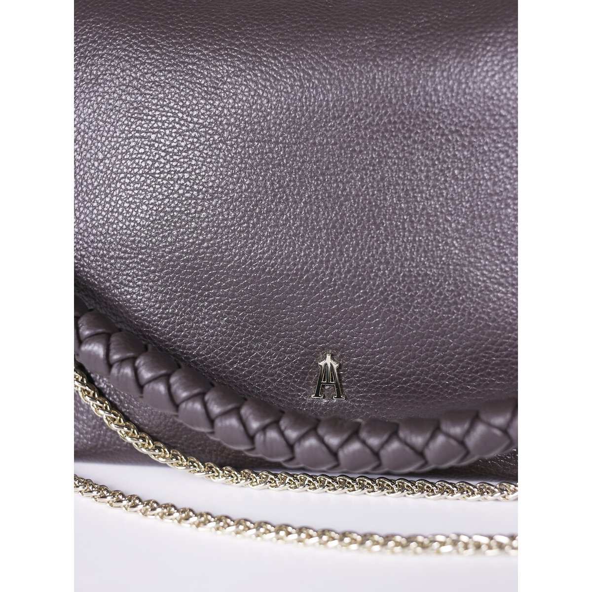 Sac en cuir, MALLOW TWIST ebène, CRAIE STUDIO