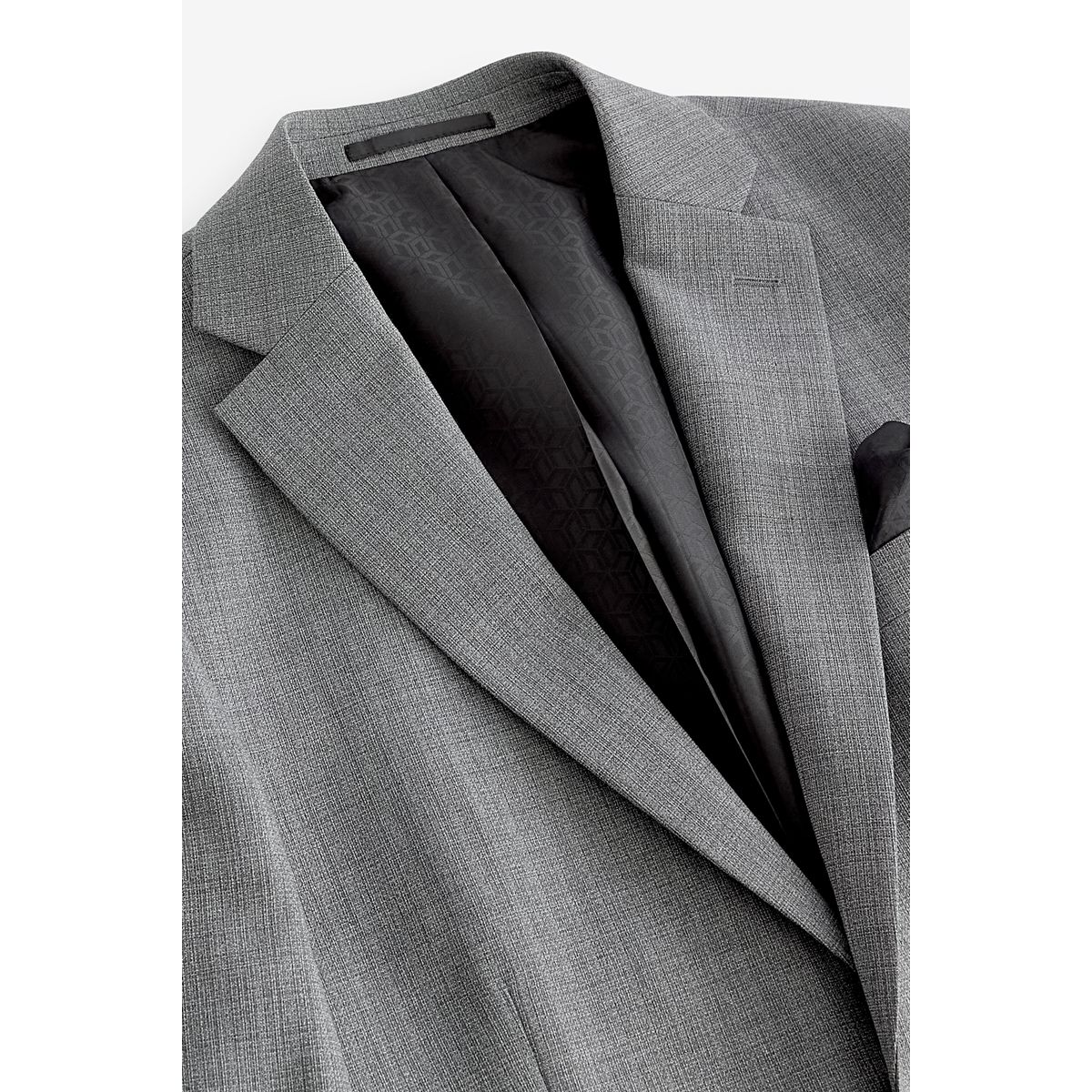 Veste de costume coupe slim gris clair, NEXT