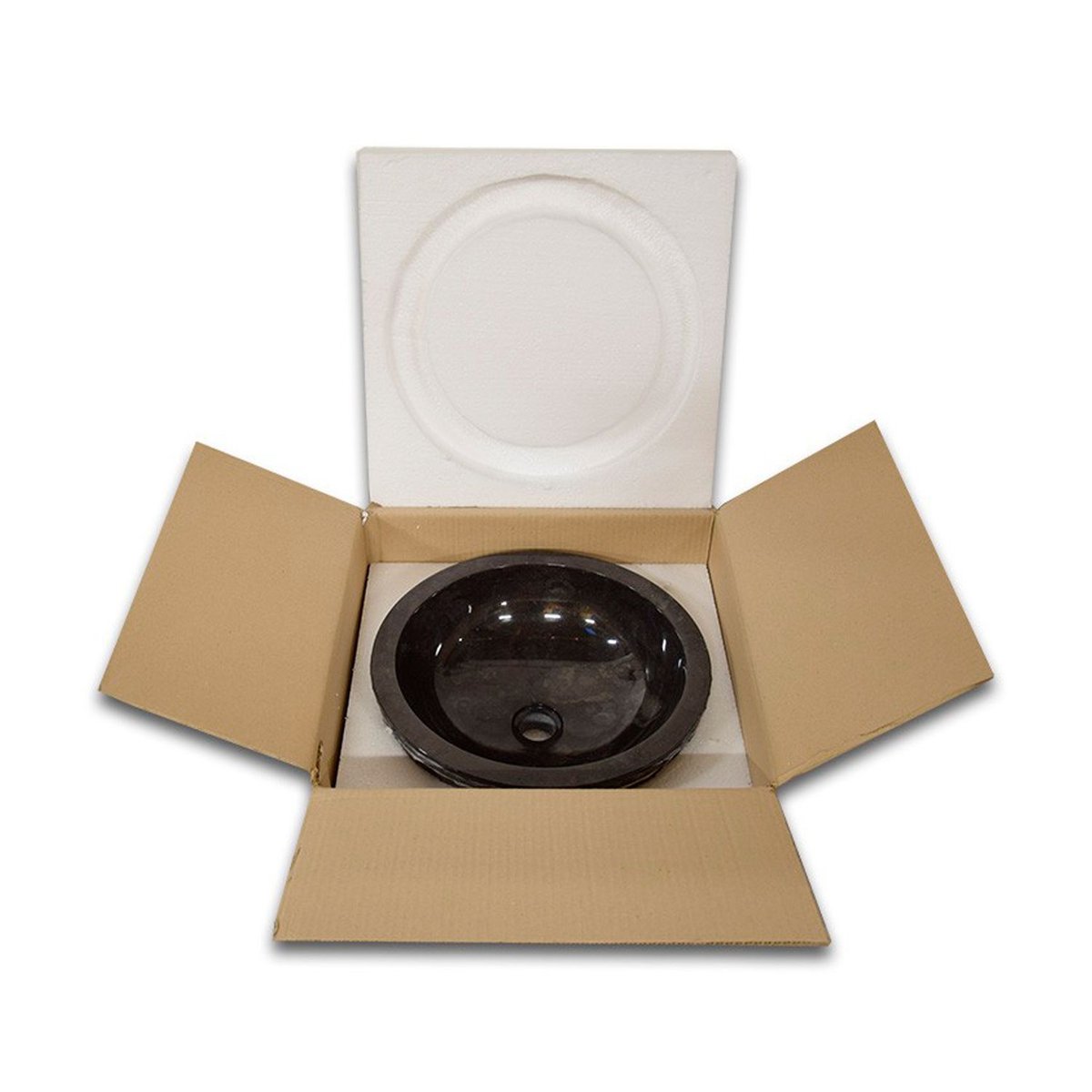 Vasque Marmo en marbre noir, OCEAN LINE