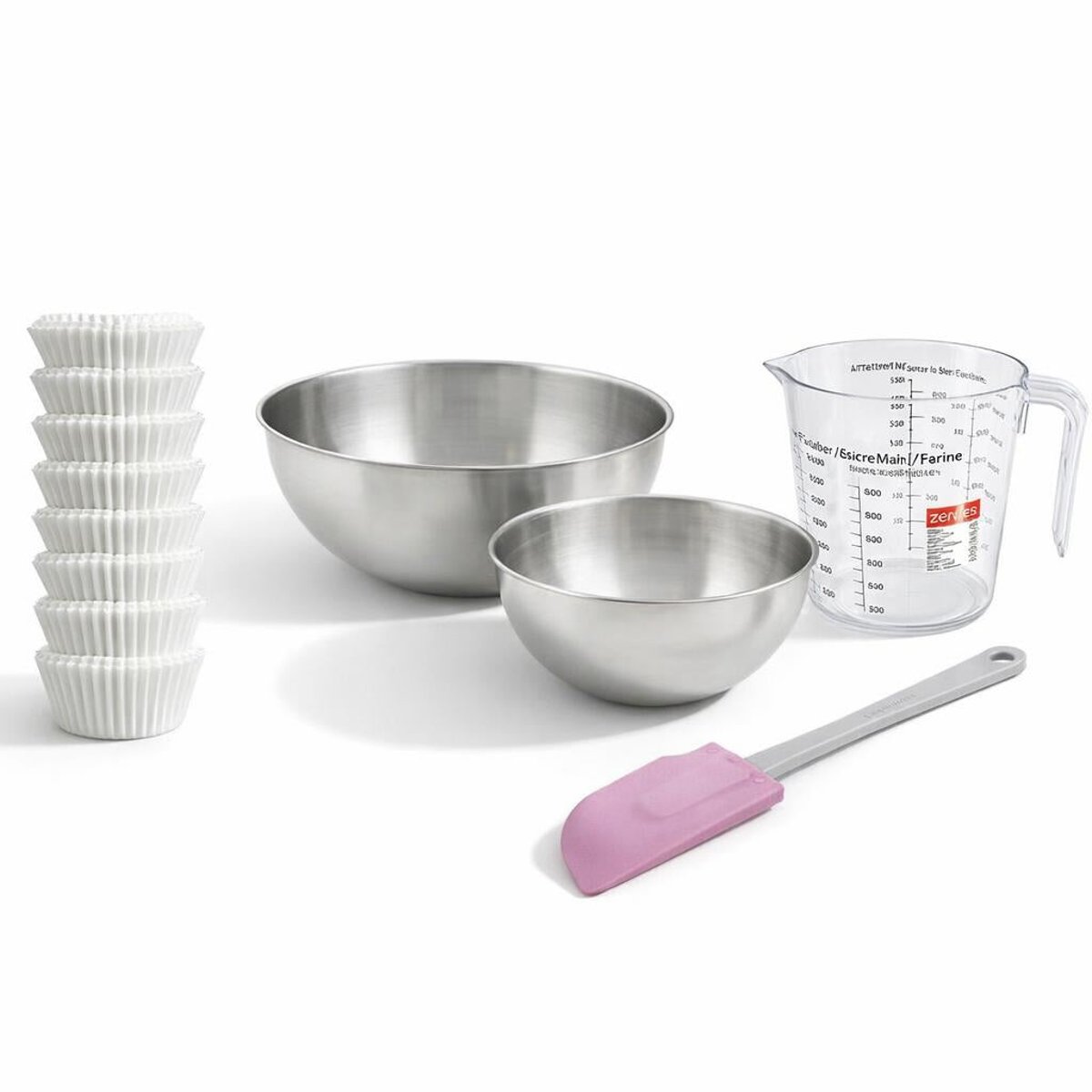 Set de 244 ustensiles de pâtisserie moules bols SMART PASTRY blanc, ZENKER