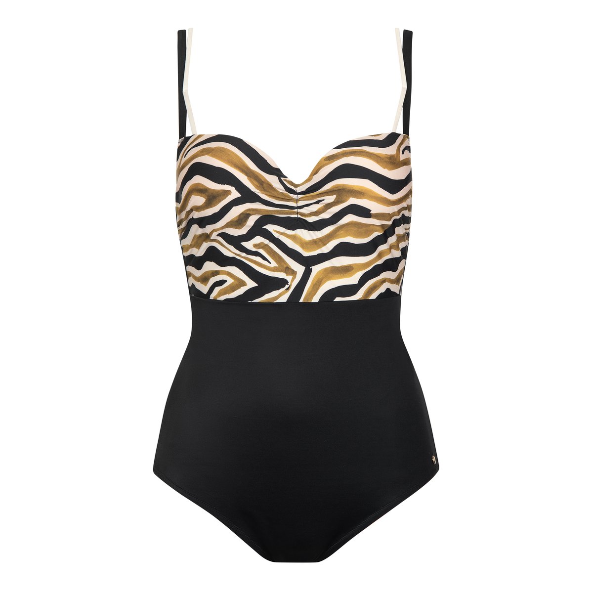 Maillot de bain une pièce préformé TANZANIA noir, LISCA