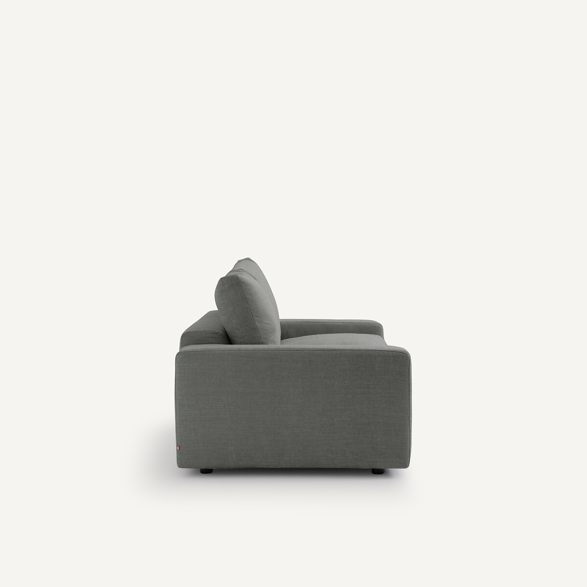 Canapé convertible coton/lin, Skander anthracite, AM.PM