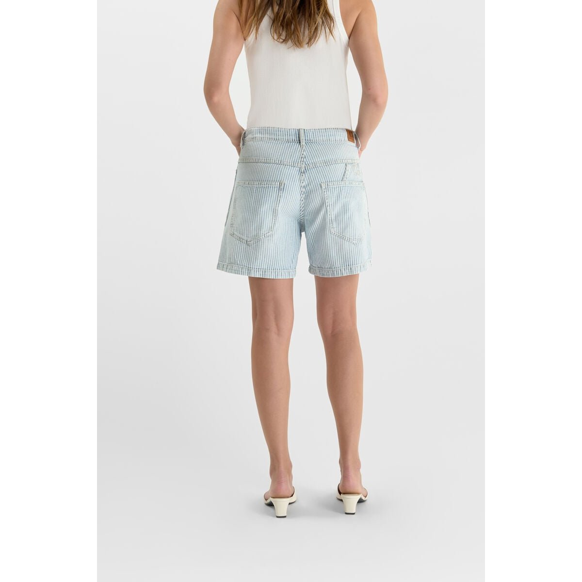 Short en jeans MADO blue / white, LE TEMPS DES CERISES