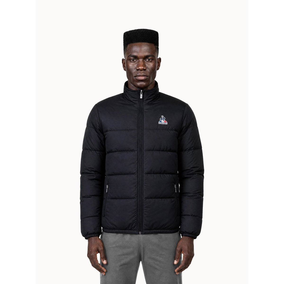 Doudoune légère déperlante Essentiel black, LE COQ SPORTIF
