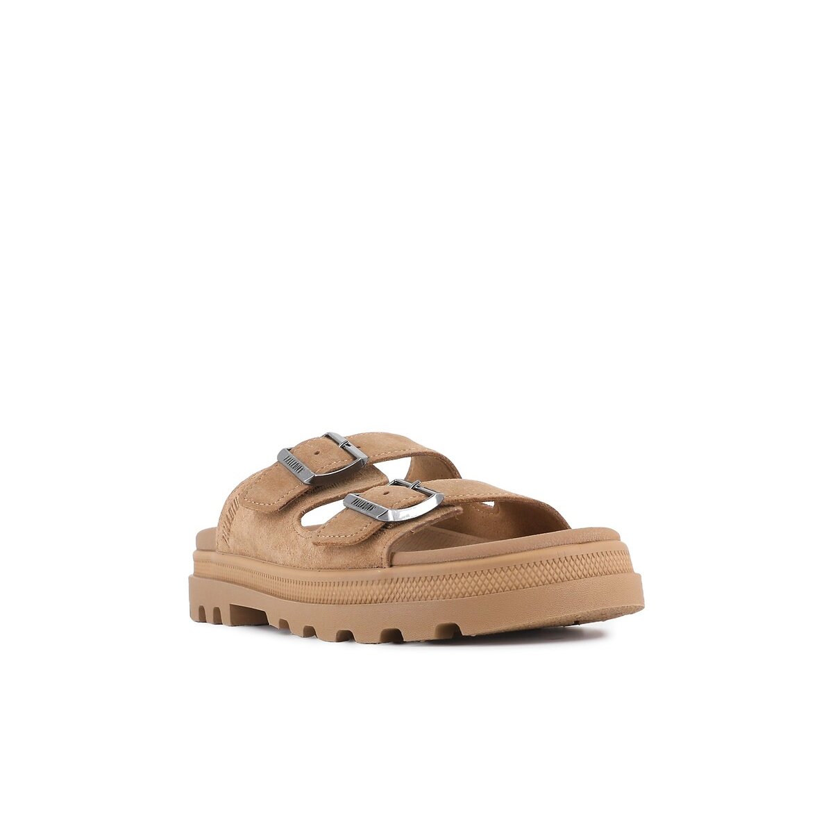 Mules con doppia cinghia Dunelite Riviera cammello, PALLADIUM