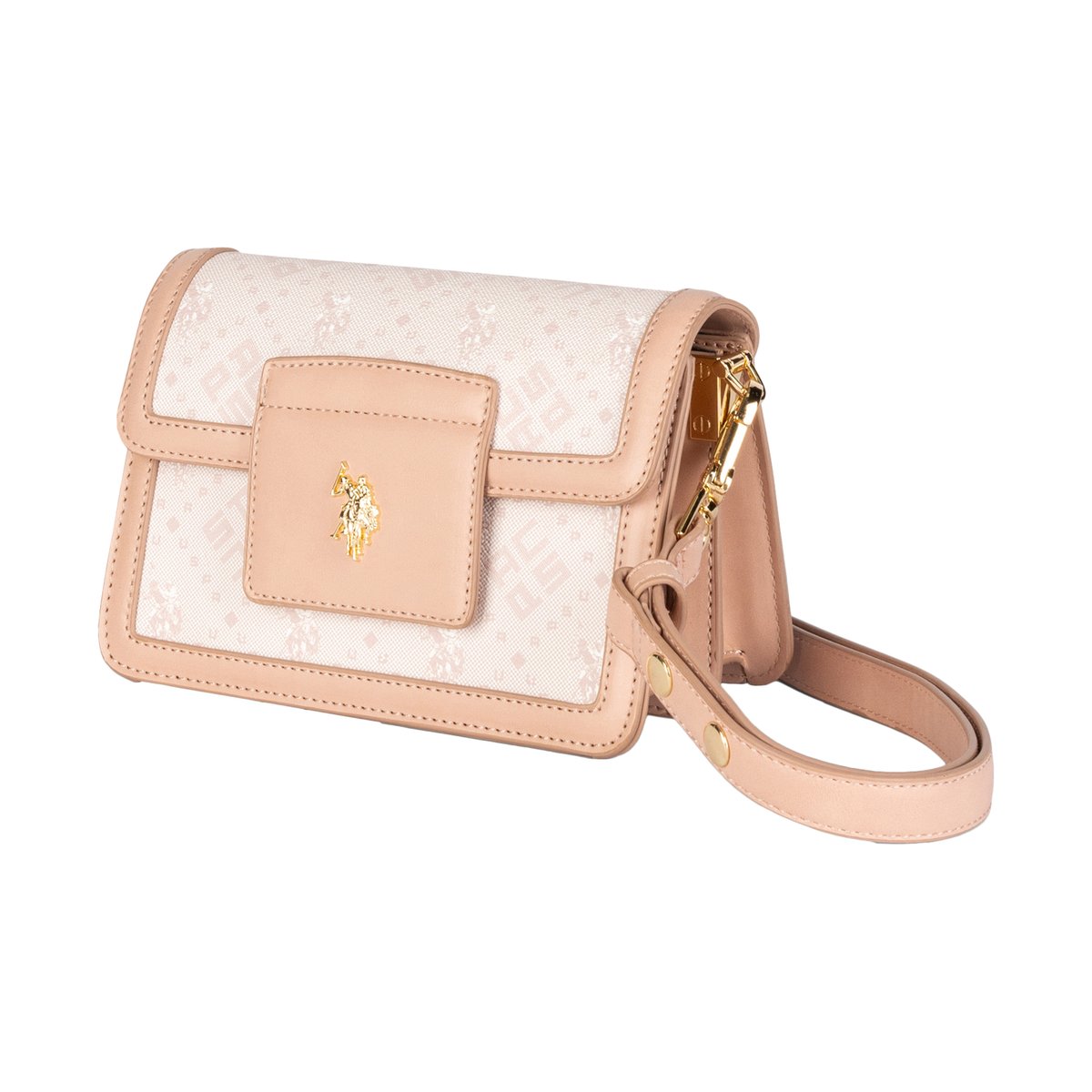 Sac à Main New Hampton Small Crossb rose pale, U.S. POLO ASSN.