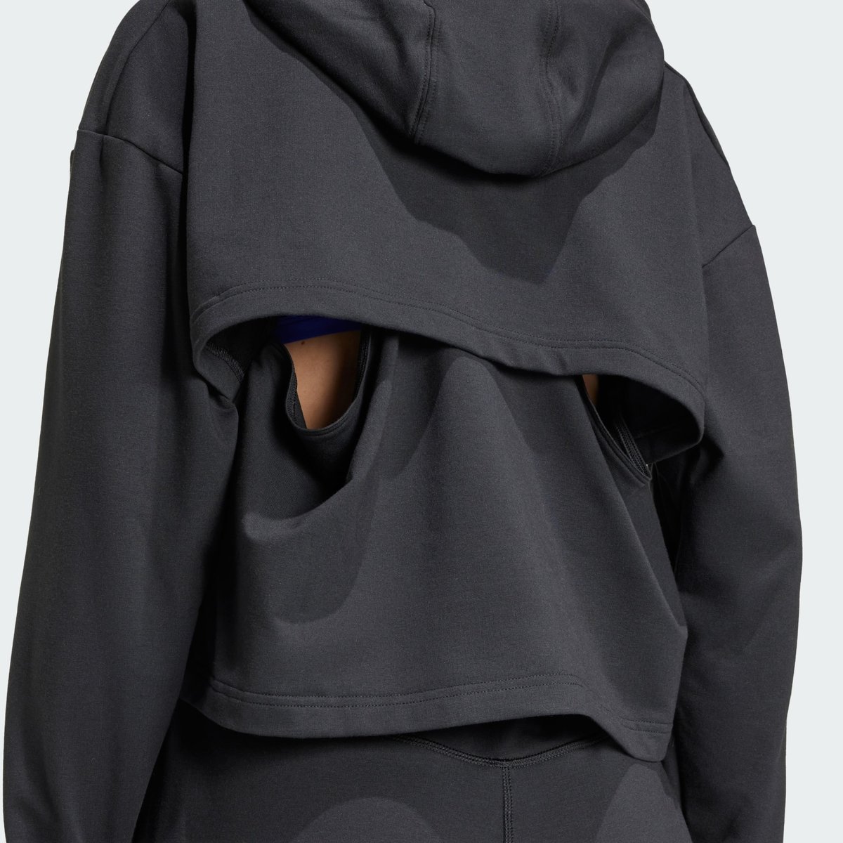 Sweat-shirt à capuche PrimeLift Loose Fit Back-Ventilation black, adidas Performance