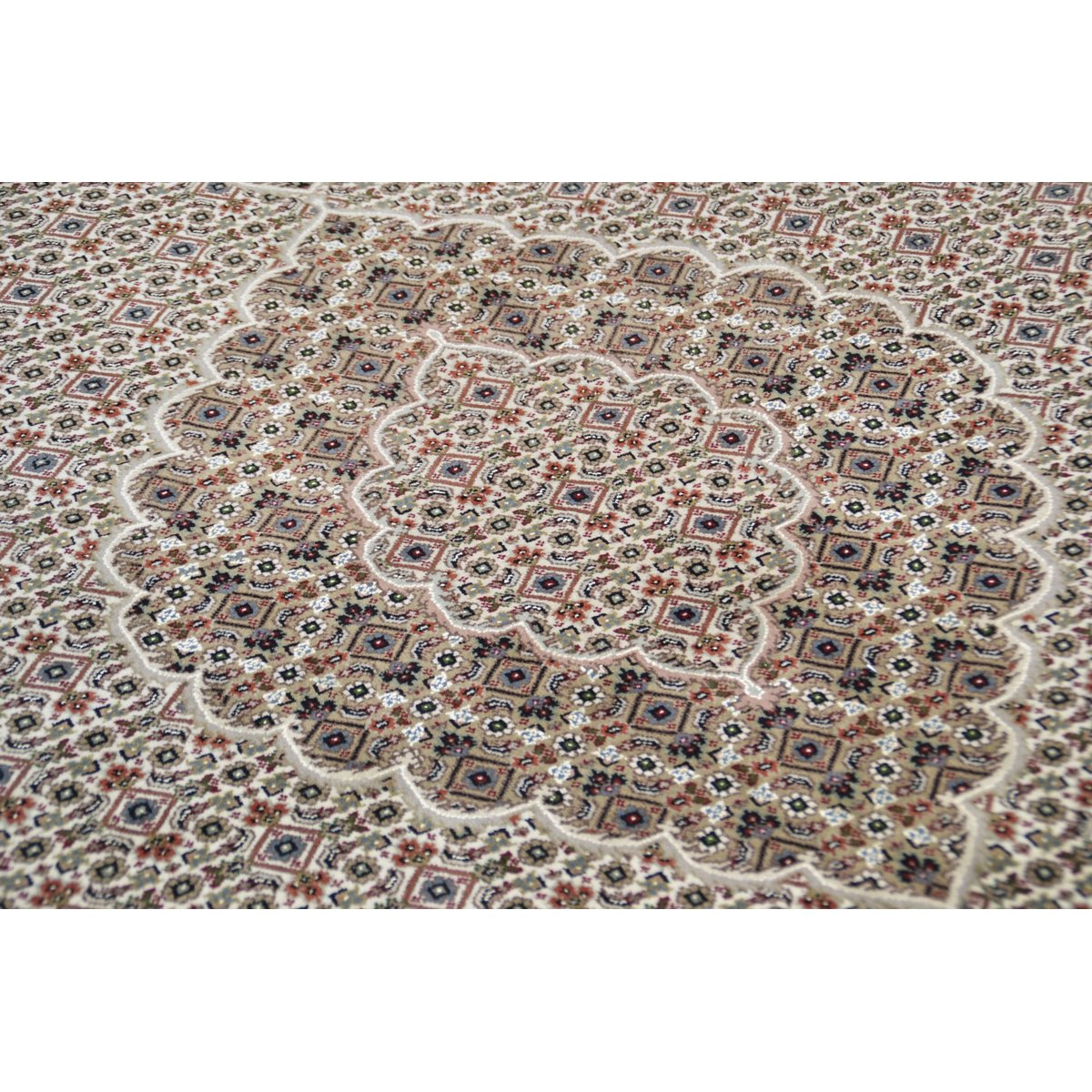 Tapis d'orient - SIRSA SILK crème / crème, THEKO