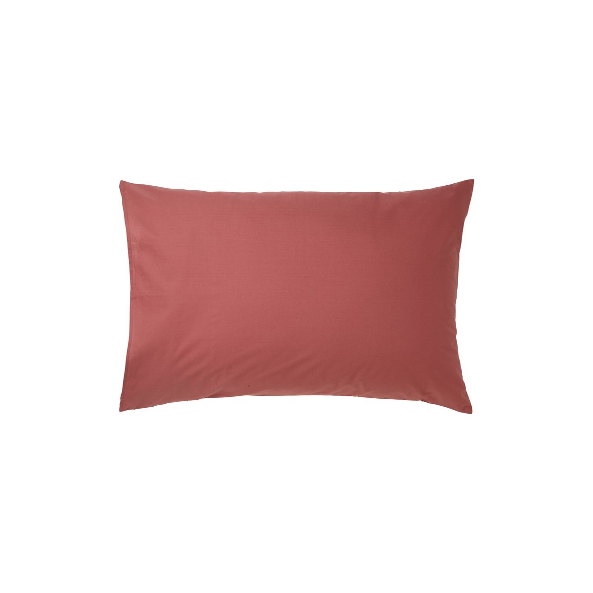 Taie d'oreiller rectangulaire coton NÉO rose botanic, CARRE BLANC