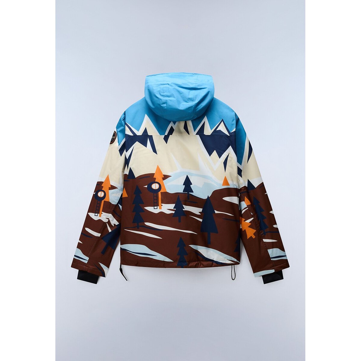 Manteau d'hiver, RAINFOREST NEXT bleu marine imprimé, NAPAPIJRI