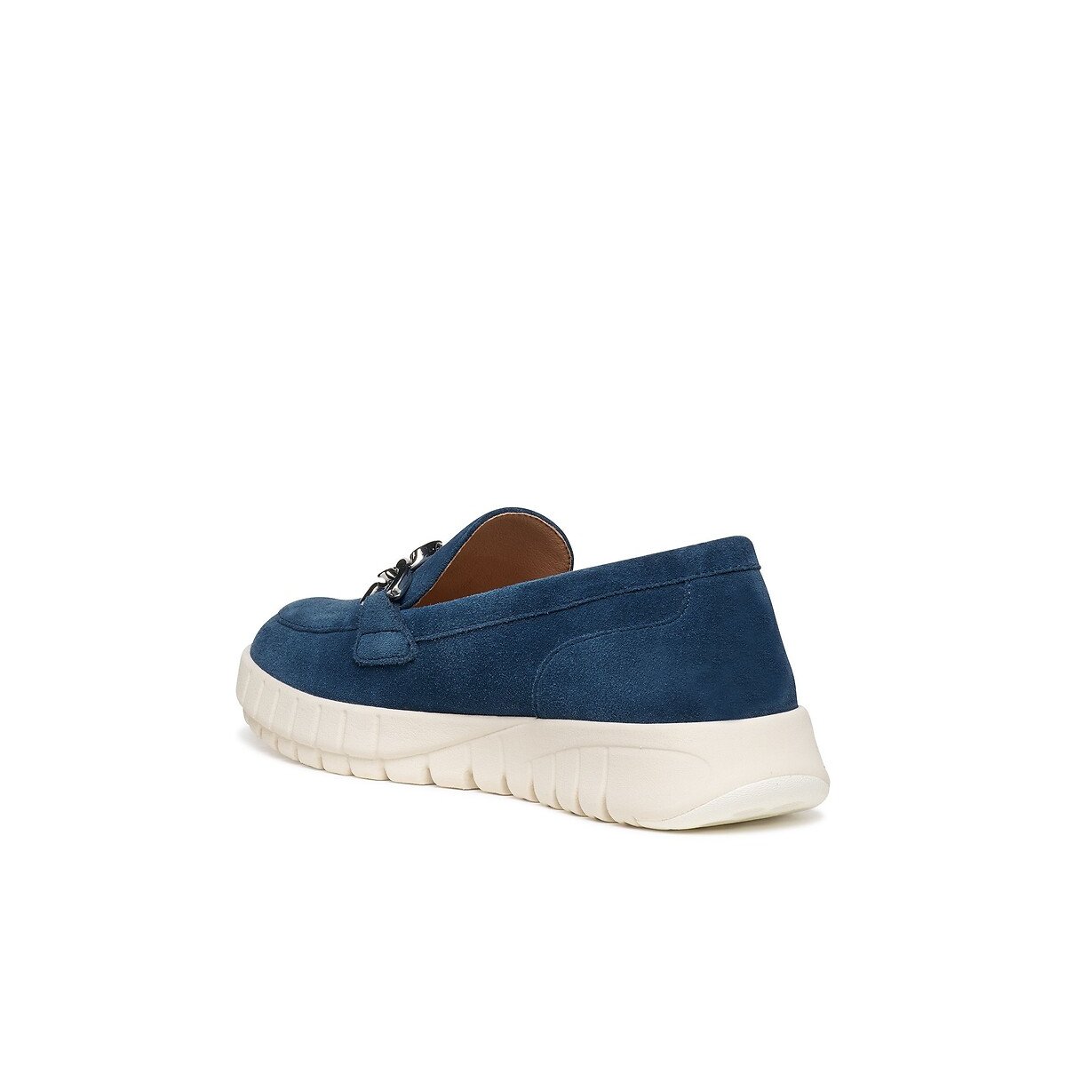 Mocassins en cuir Flextride bleu marine, GEOX