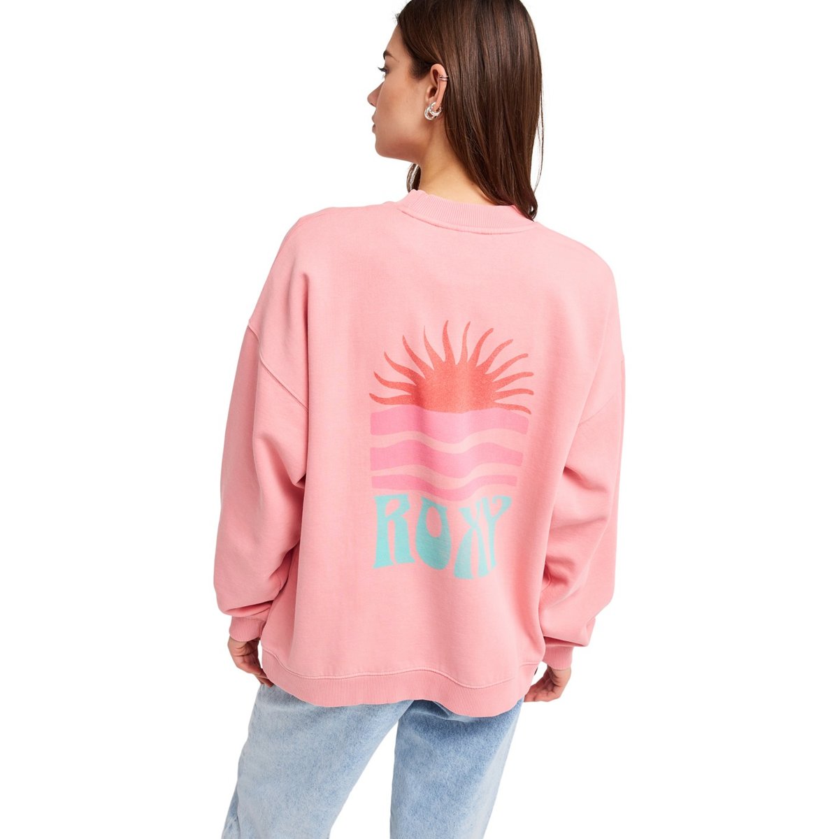 Sweat oversize LINEUP OVERSIZED. rose plumeria, ROXY