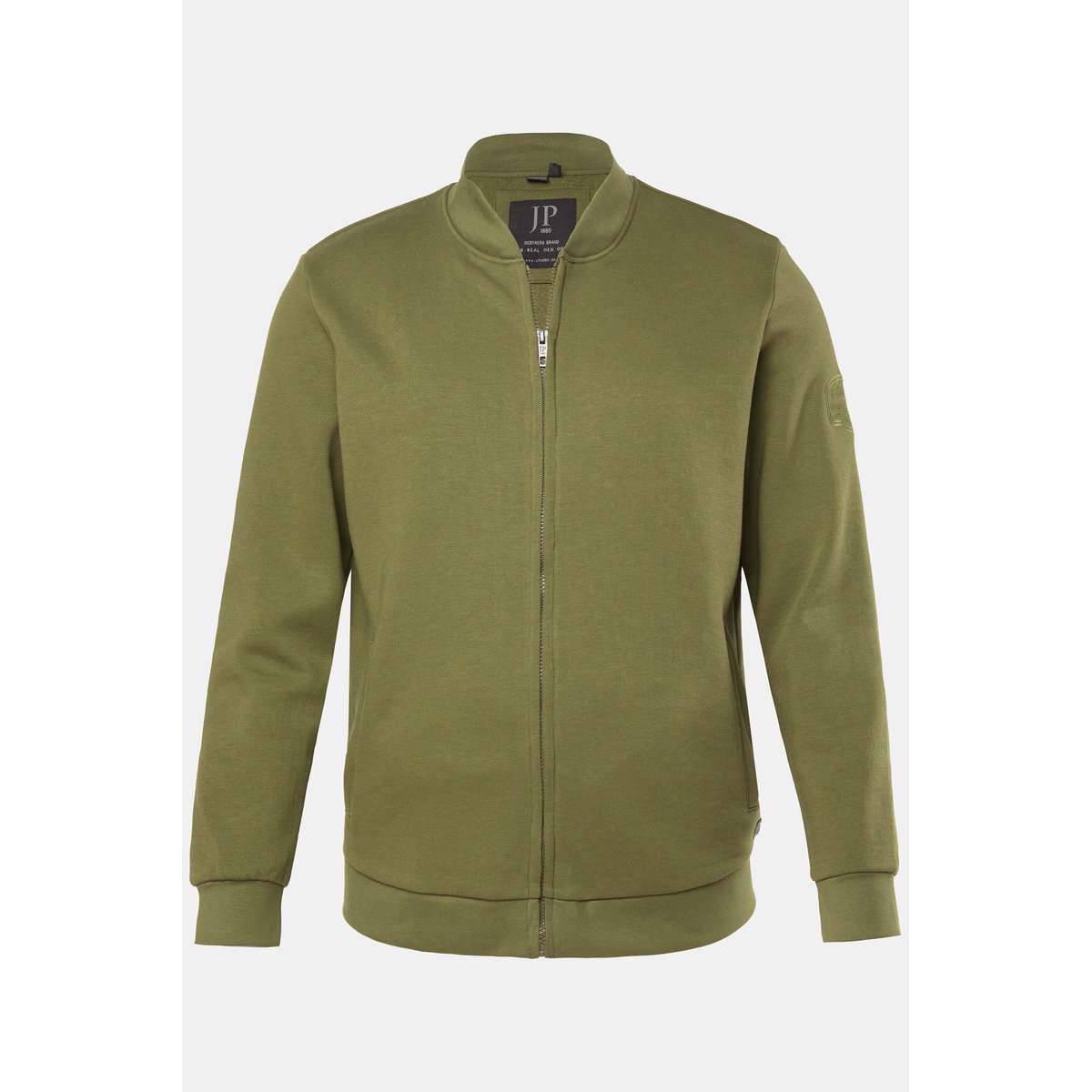 Veste en molleton olive foncé, JP1880