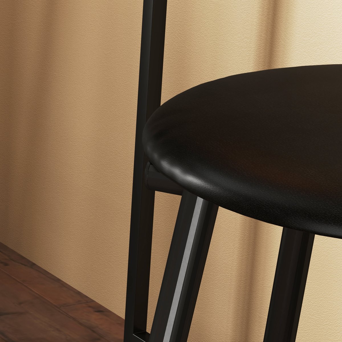 Ensemble de table de bar MDF Gris clair gris clair, noir, HOMCOM