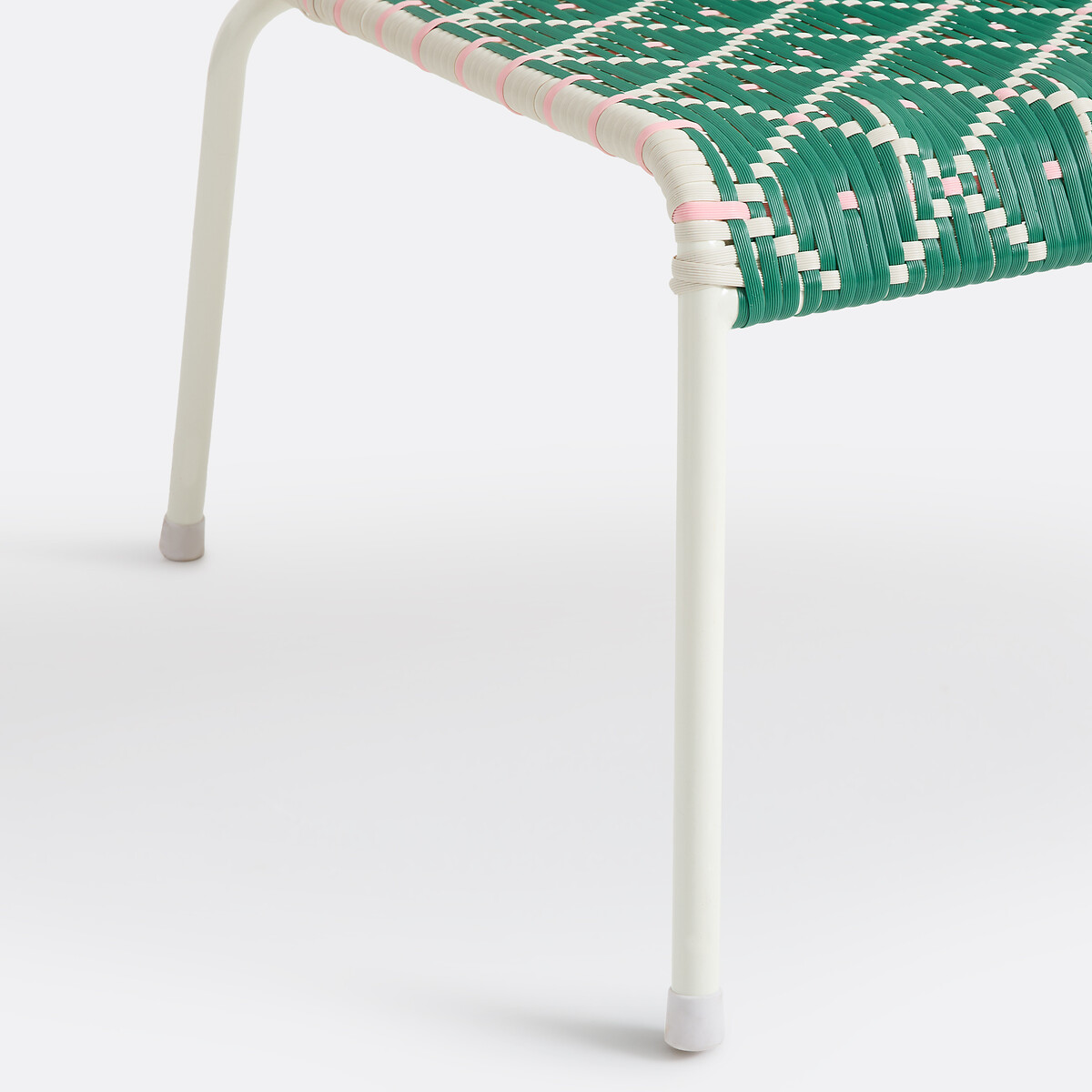 Velrose Low Garden Chair green/pink, LA REDOUTE INTERIEURS