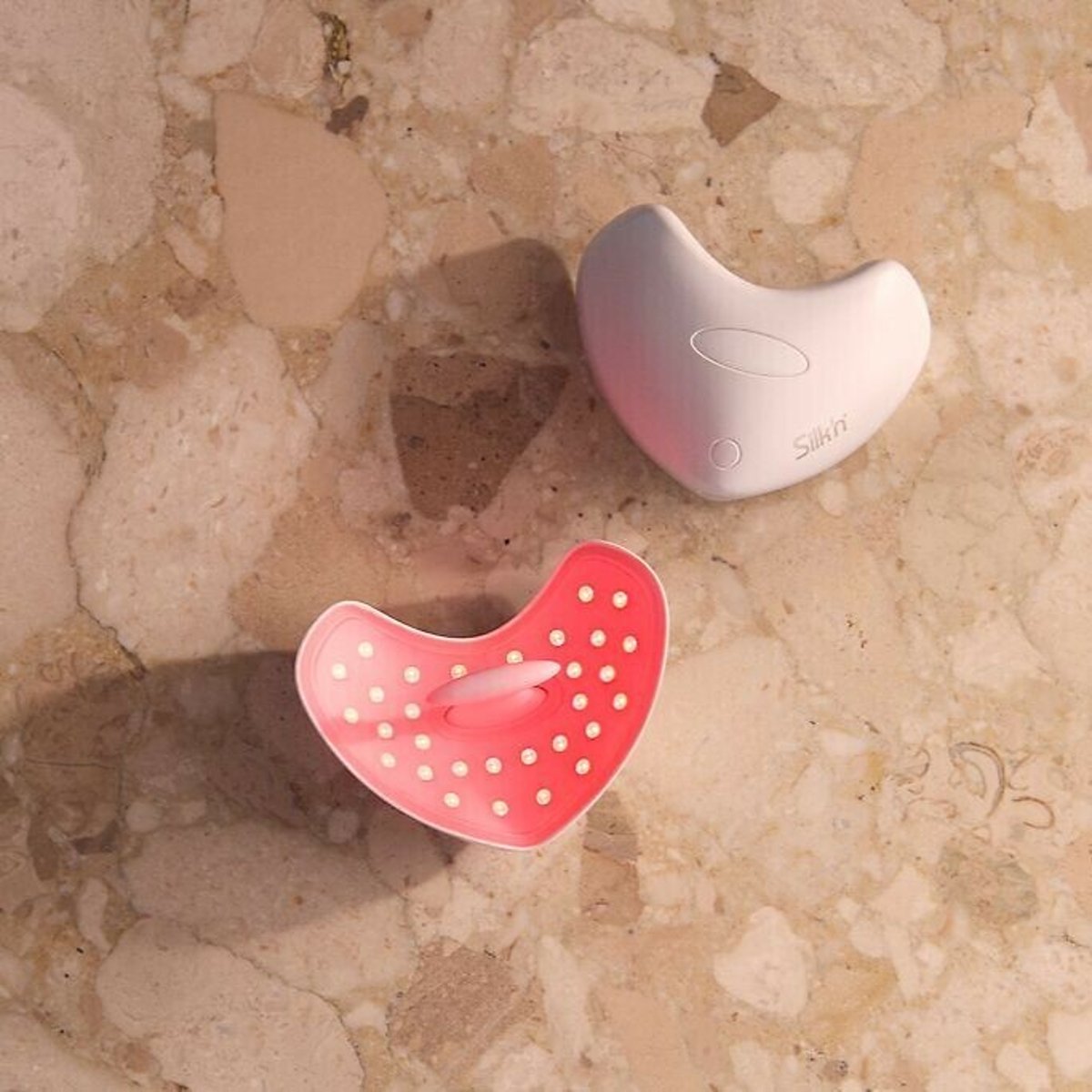 Lumilips LED masker wit, SILKN