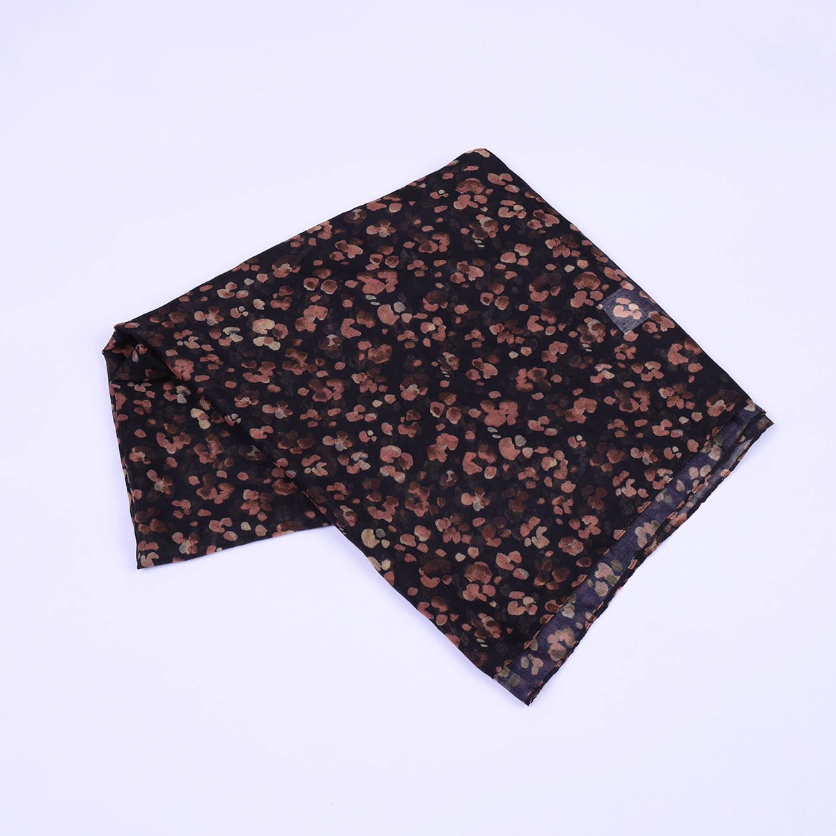 Foulard tacheté Hirina noir, MISE AU GREEN