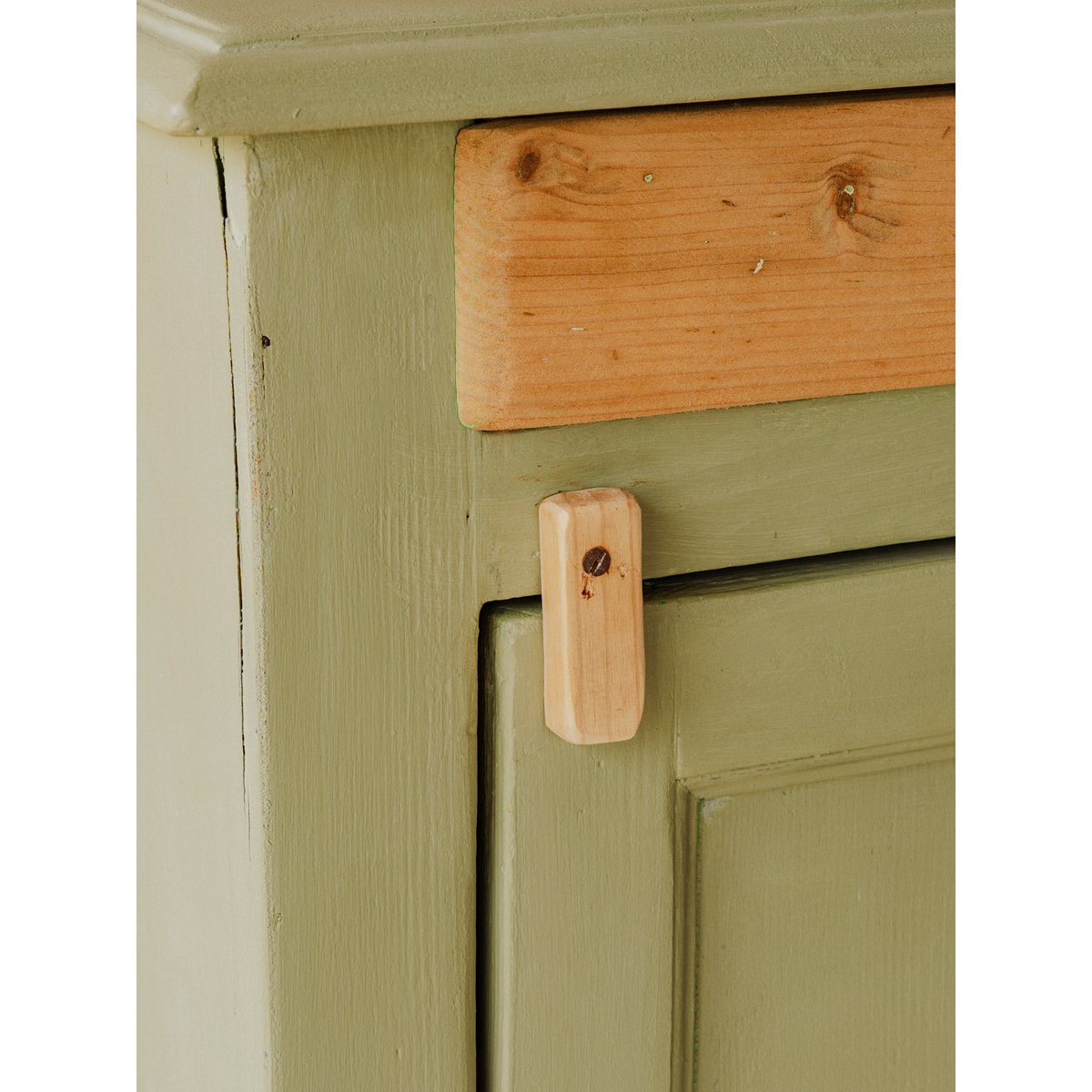 Confiturier en bois vert Gilbert N°1880 - Bon état vert, DEBONGOUT