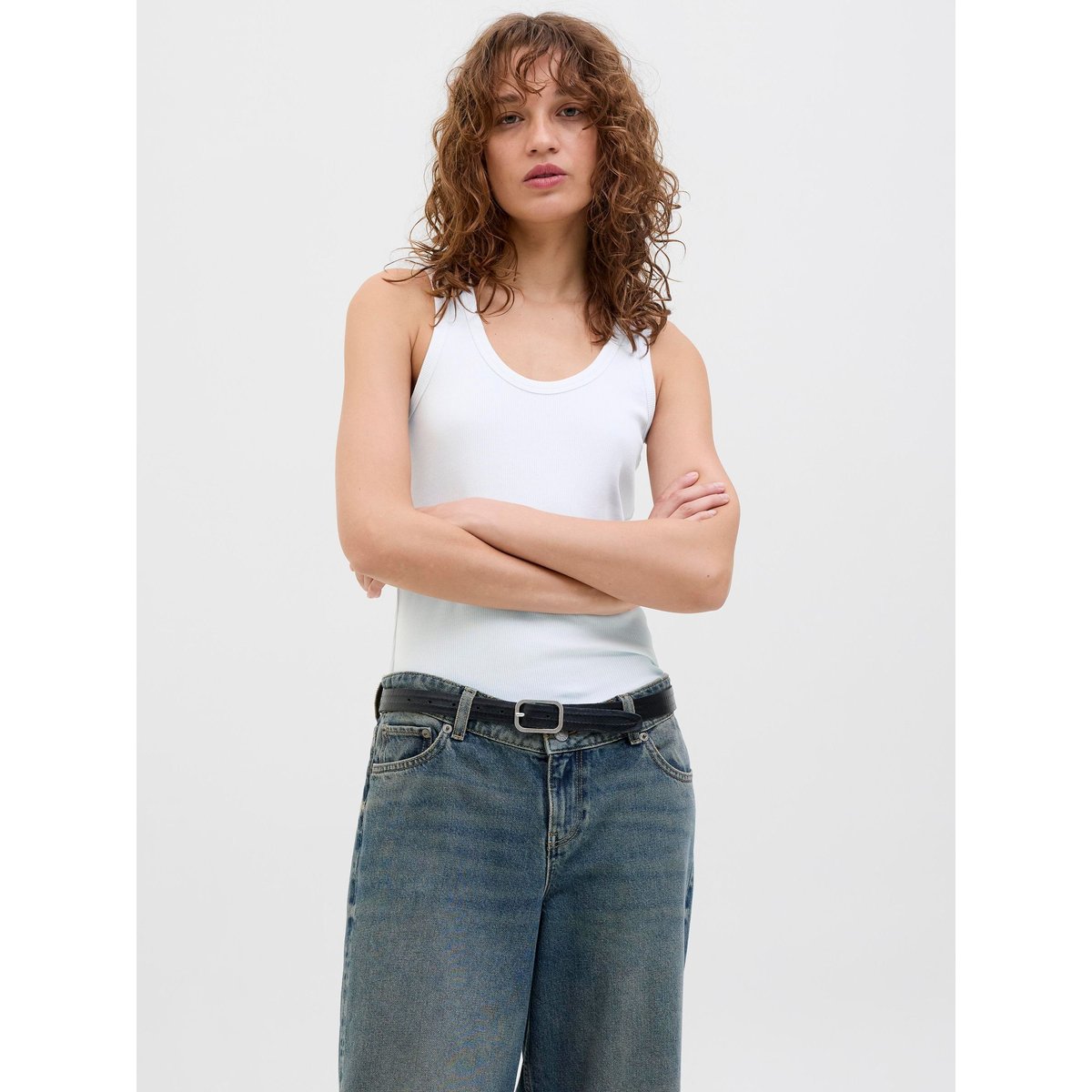 Top bright white, JJXX