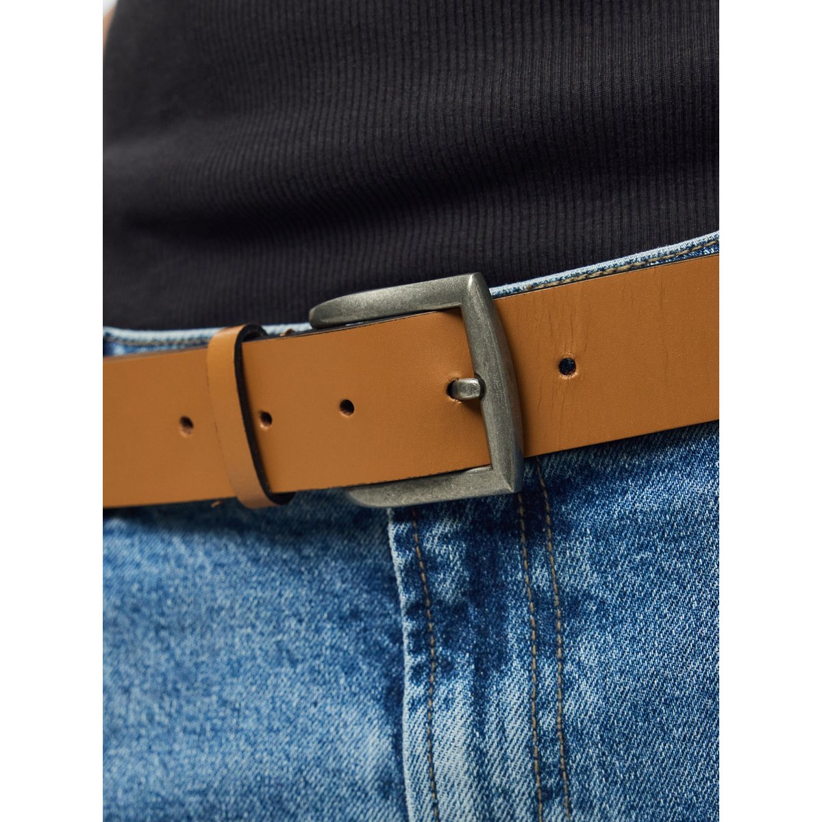 Ceinture En Cuir cognac, PIECES