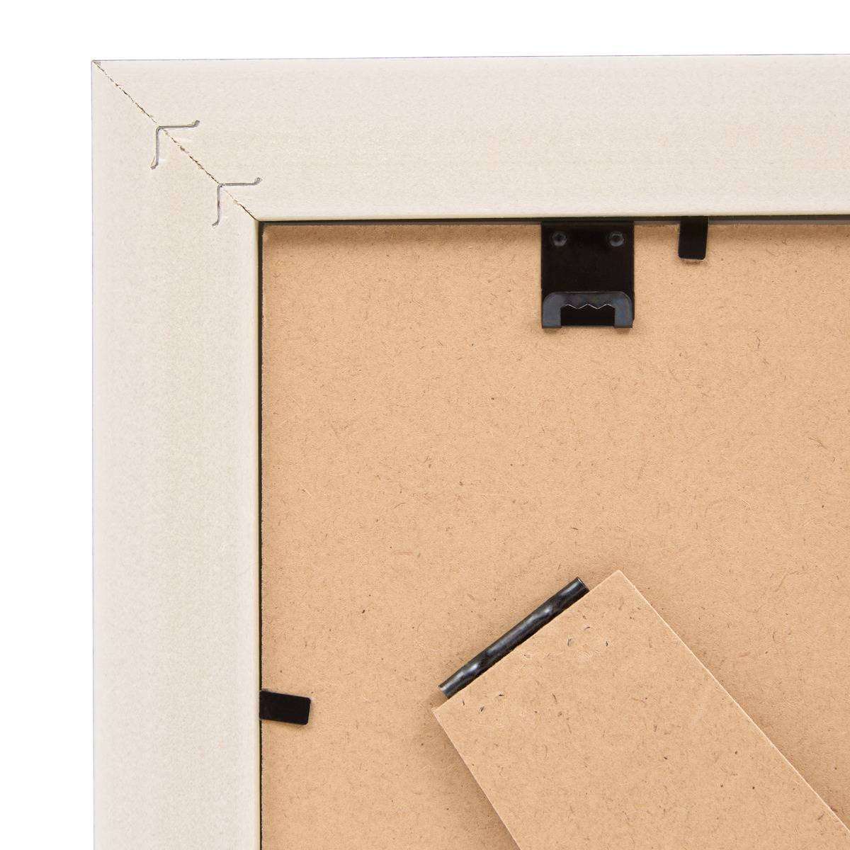 Cadre-photo rectangulaire NOAH beige moyen, ATMOSPHERA