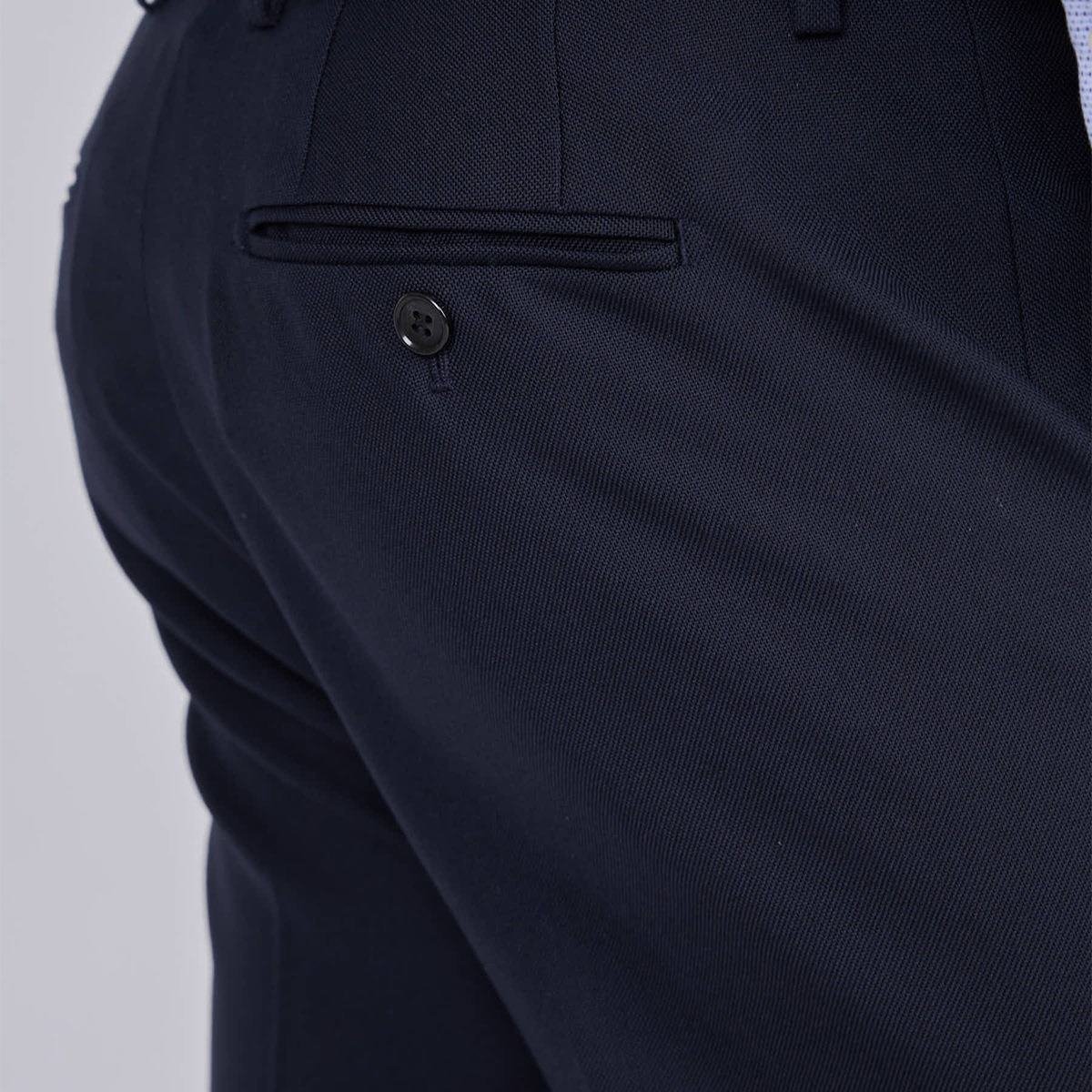 Pantalon chino bleu marine, MISE AU GREEN