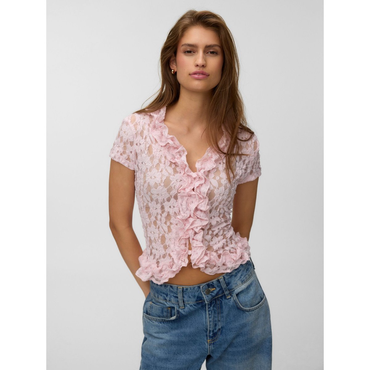 Top rose - pink-a-boo 1, VERO MODA