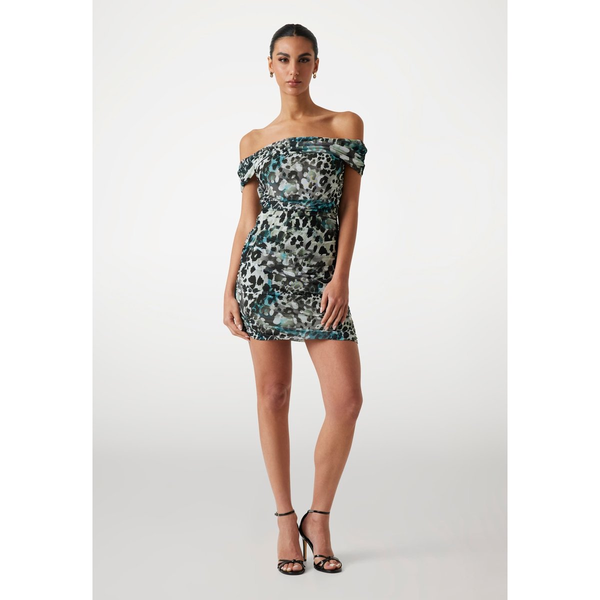 Mini Robe Mesh animalier, GUESS