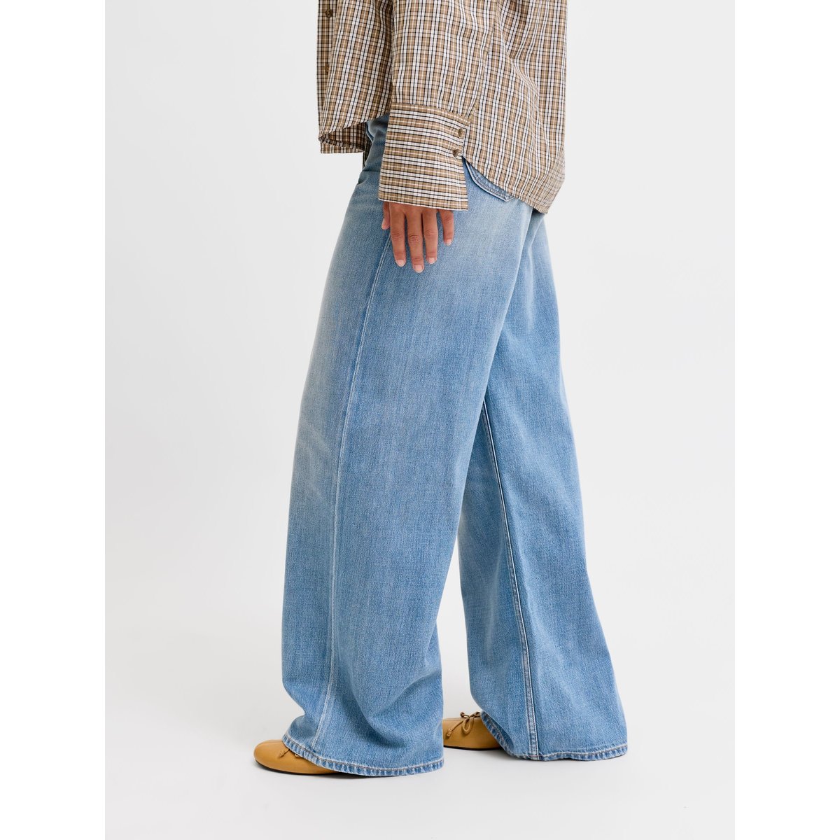 Jean À Coupe Large blue denim, JJXX