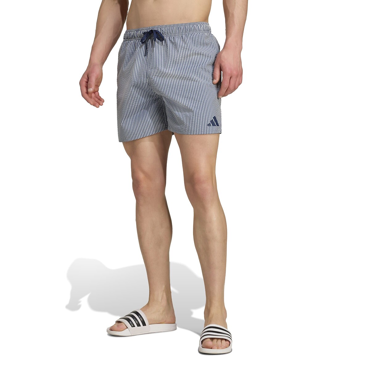 Seersucker Swim Shorts blue, adidas Performance