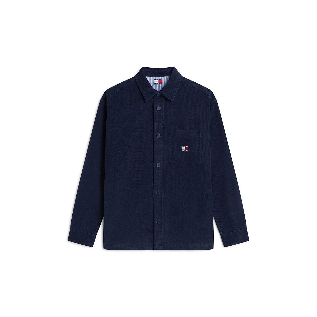 Surchemise en velours côtelé bleu marine, TOMMY JEANS