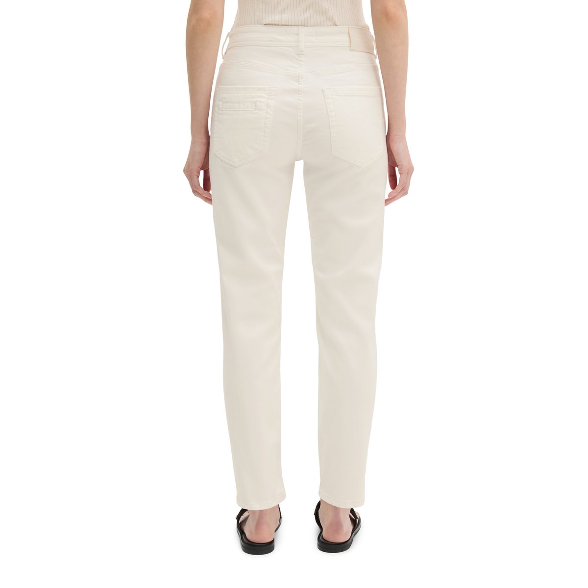 Jeans modèle Theda boyfriend cropped en denim Left Hand nature, MARC O'POLO
