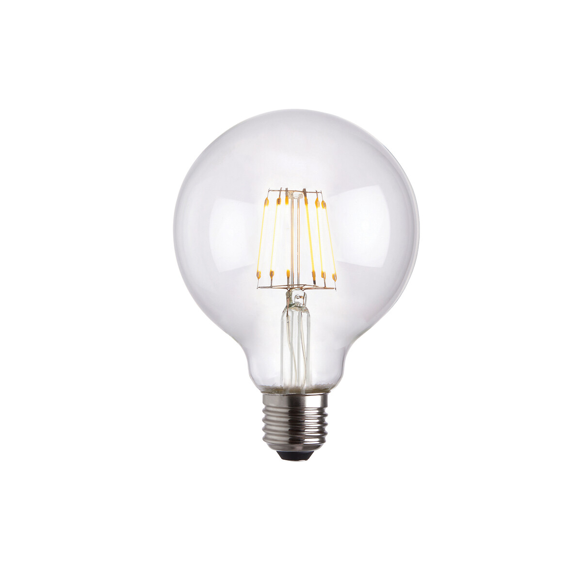 E27 6W LED Filament Small Globe Bulb in Clear transparent, ÉDITÉ