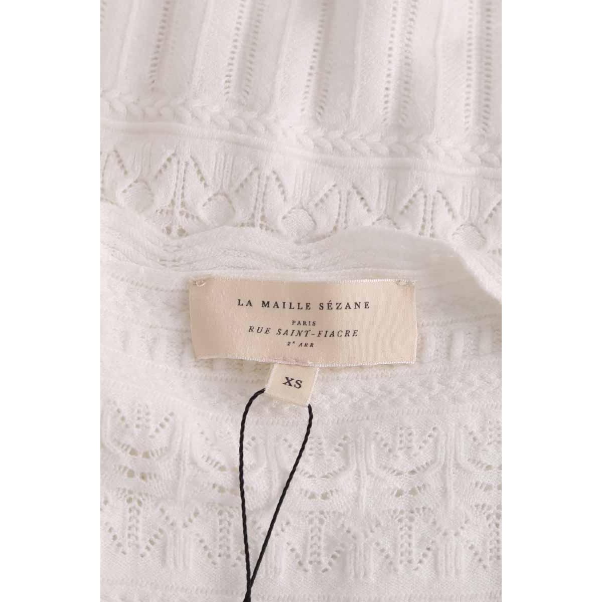 Pull - Très Bon État blanc, SEZANE