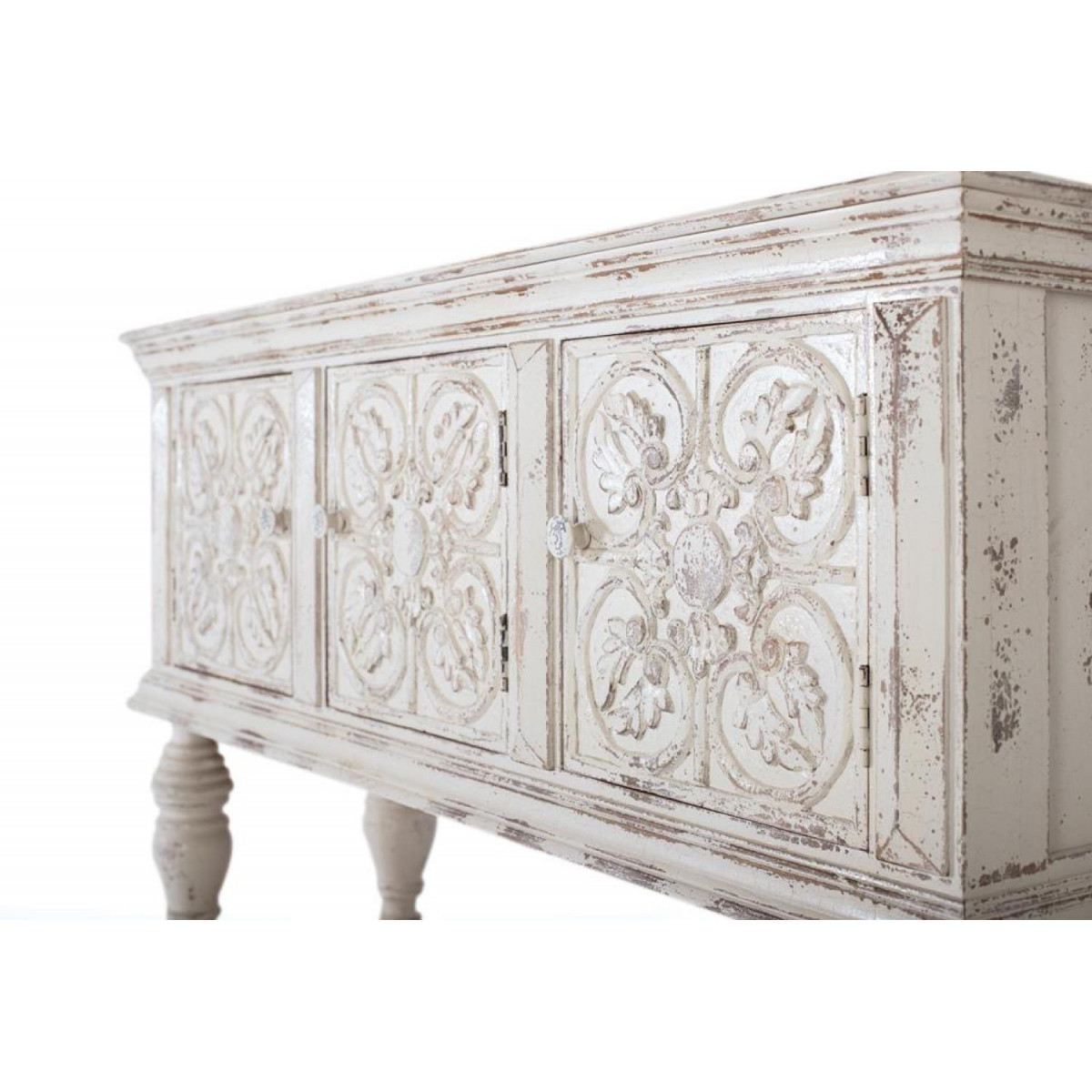 Console blanc, DECORATION D’AUTREFOIS