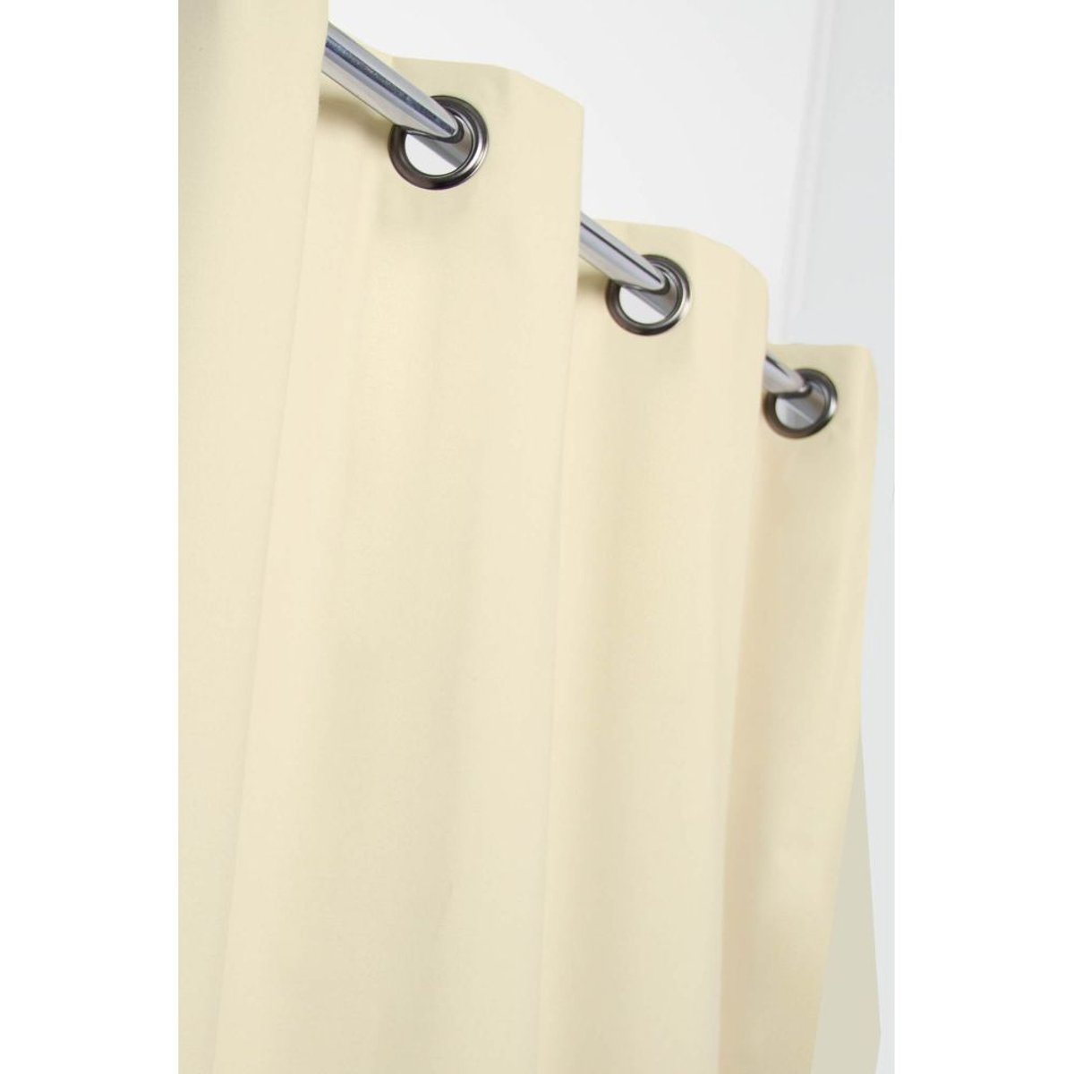 Rideau Occultant Total Oeillets DREAM beige mc634, MOONDREAM