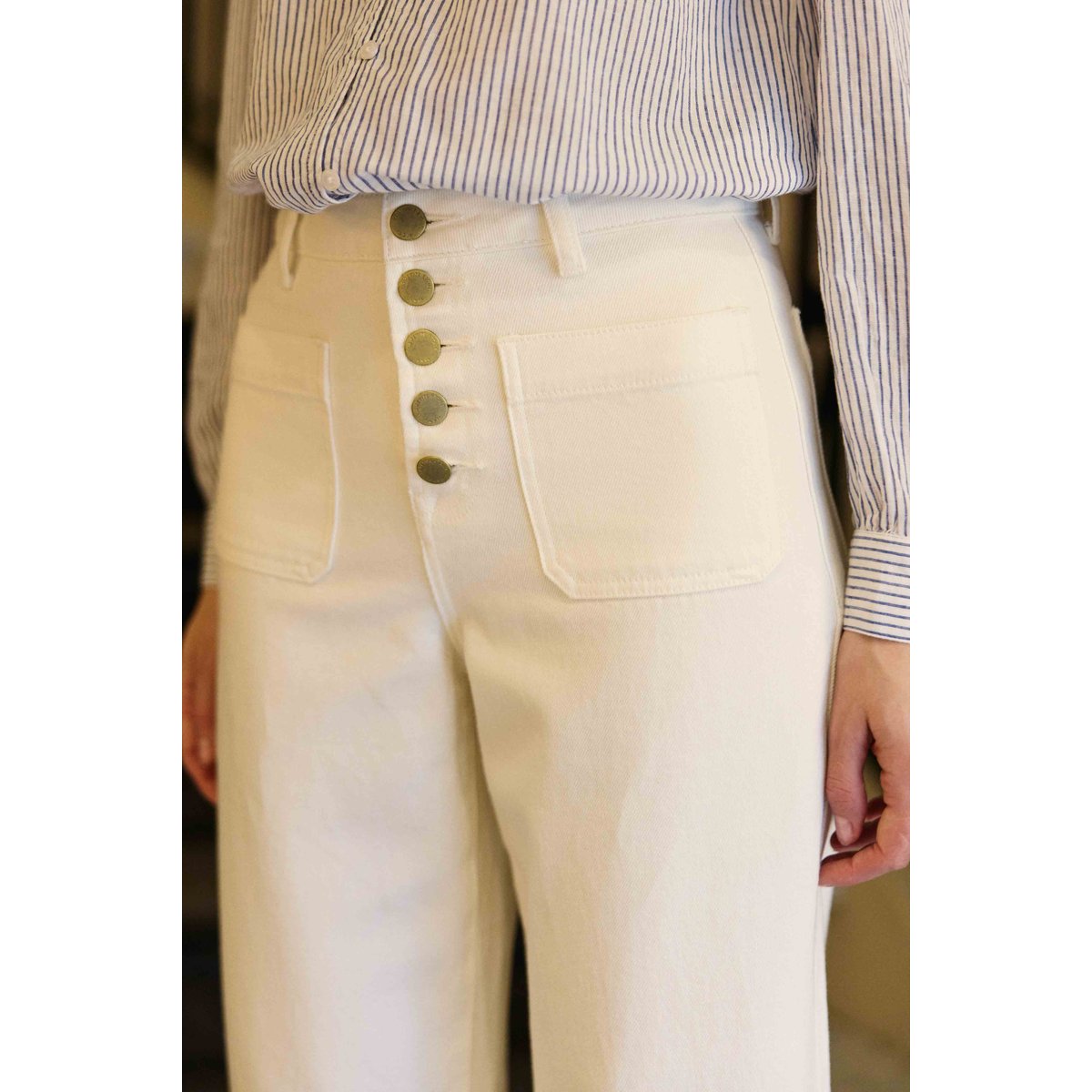 Jean uni ATLANTA T C blanc, LA PETITE ETOILE