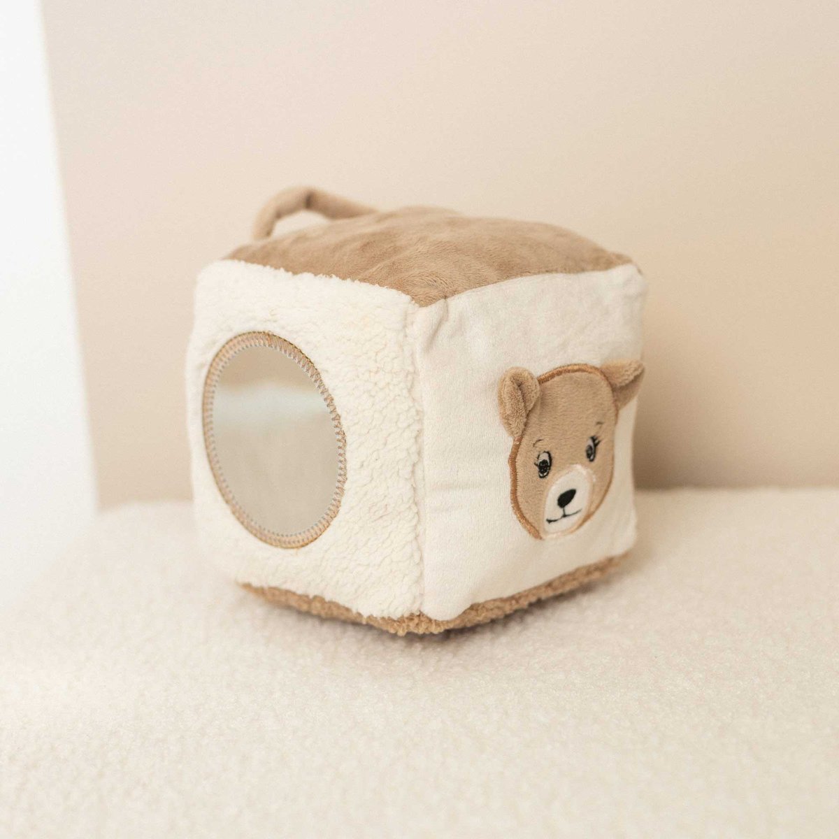 Cube d'éveil bébé - Ours Björn marron, TROIS KILOS SEPT