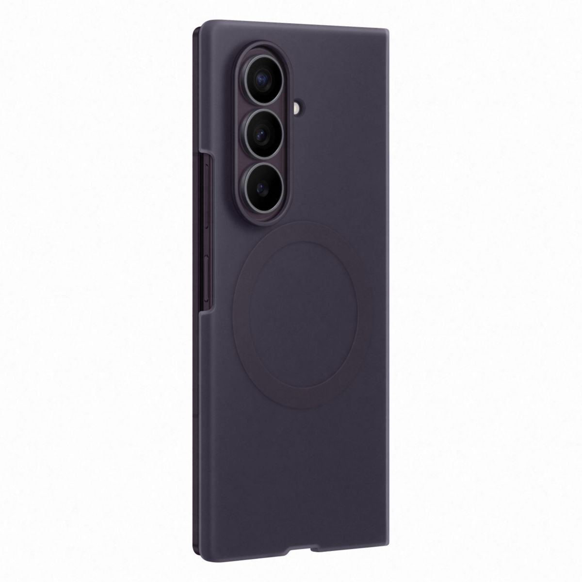 Pack Silicone magnétique Violet+FilmFoldUltra couleur unique, SAMSUNG