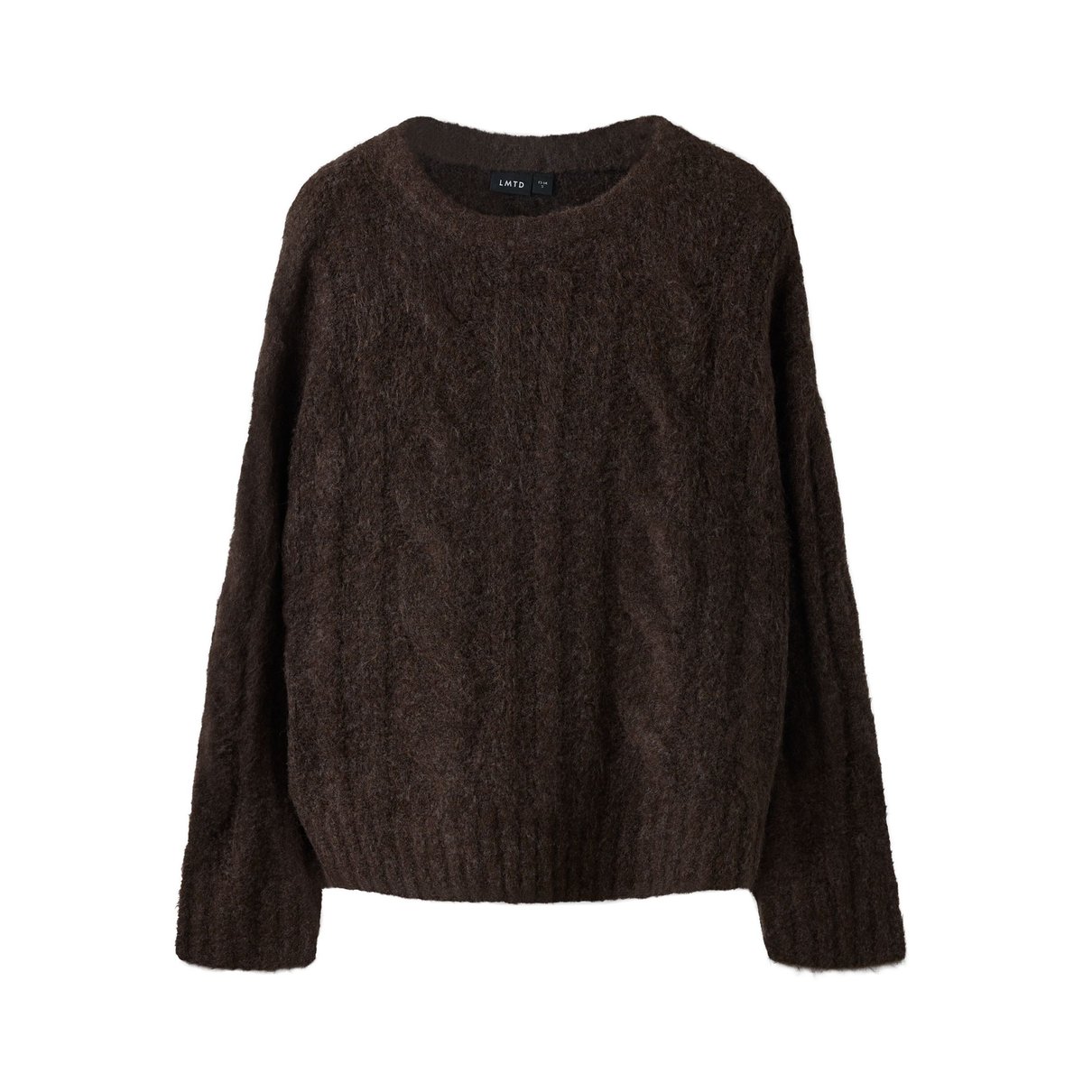 Pull En Maille marron - chocolate brown1, NAME IT