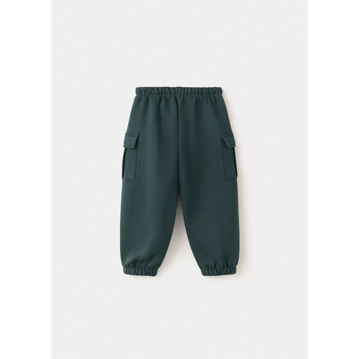 Pantalon jogger cargo vert foncé, MANGO BABY