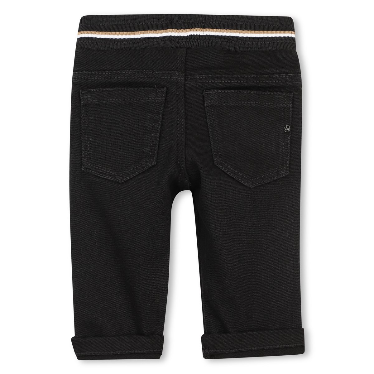 Pantalon en denim black, BOSS KIDSWEAR