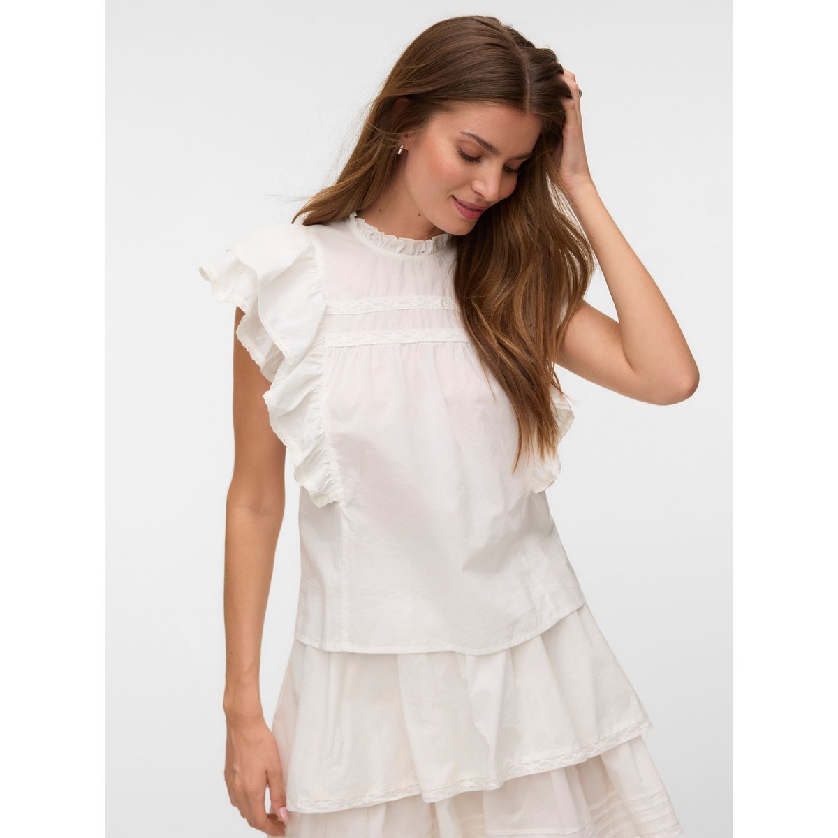 Top snow white, VERO MODA