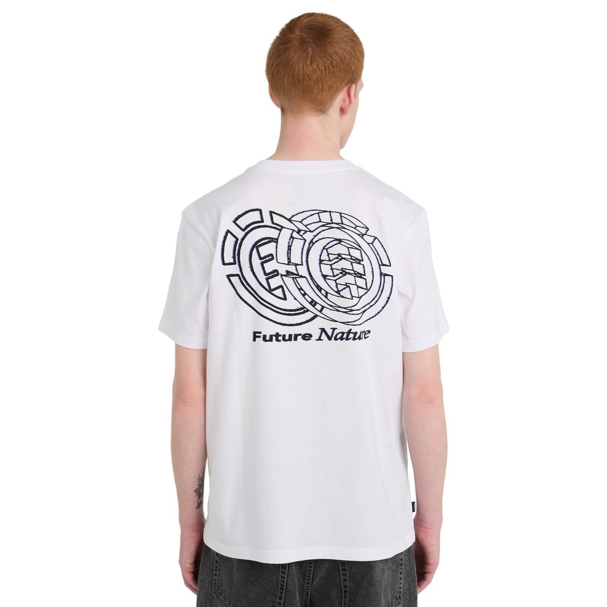 T-Shirt à manches courtes FUTURE NATURE blanc optic white, ELEMENT
